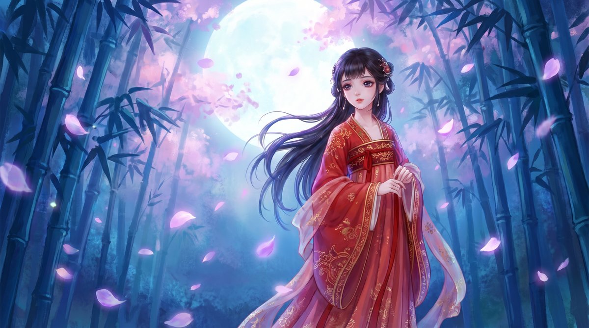 无限臀山原创视频：月下狐影